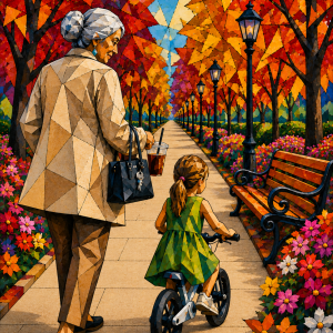 A Stroll in the Park with Gran