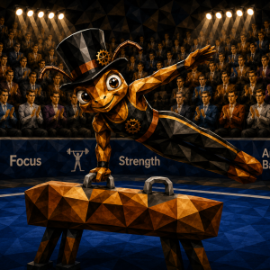Balance Beam Gymnast