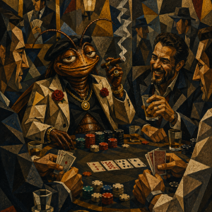 Rodney Poker Face